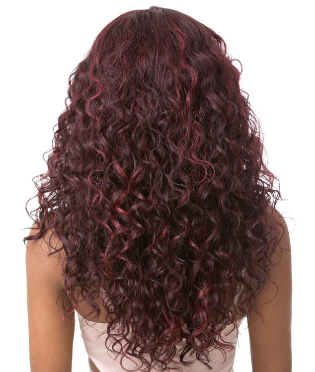 AGITA - Peluca Cabello Humano Mix, HD Lace Front