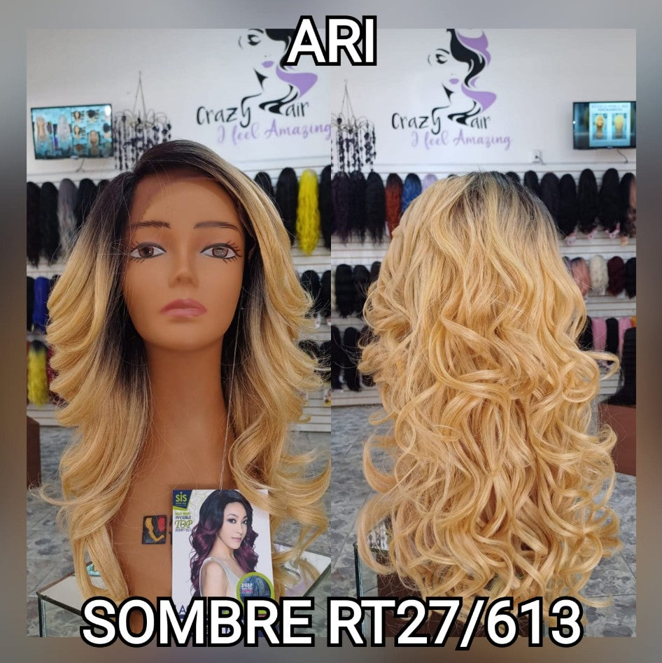 ARI - Peluca Lace Front, C-Part, Top Part