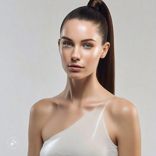 WIG WISH STRAIGHT M-012 - Ponytail Drawstring/Cordón