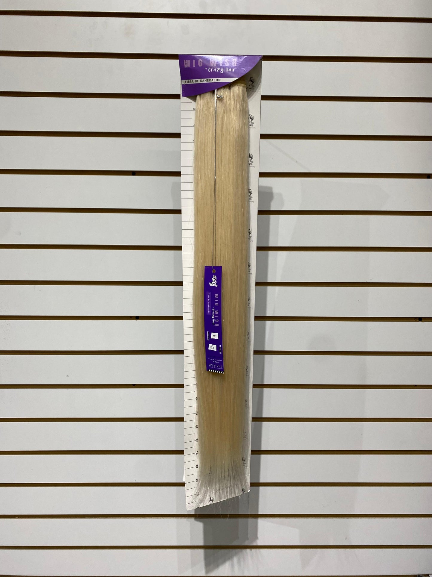 Wig Wish Extensión Straight 30" - Extensión de Fibra Premium de Kanekalon de 30 Pulgadas
