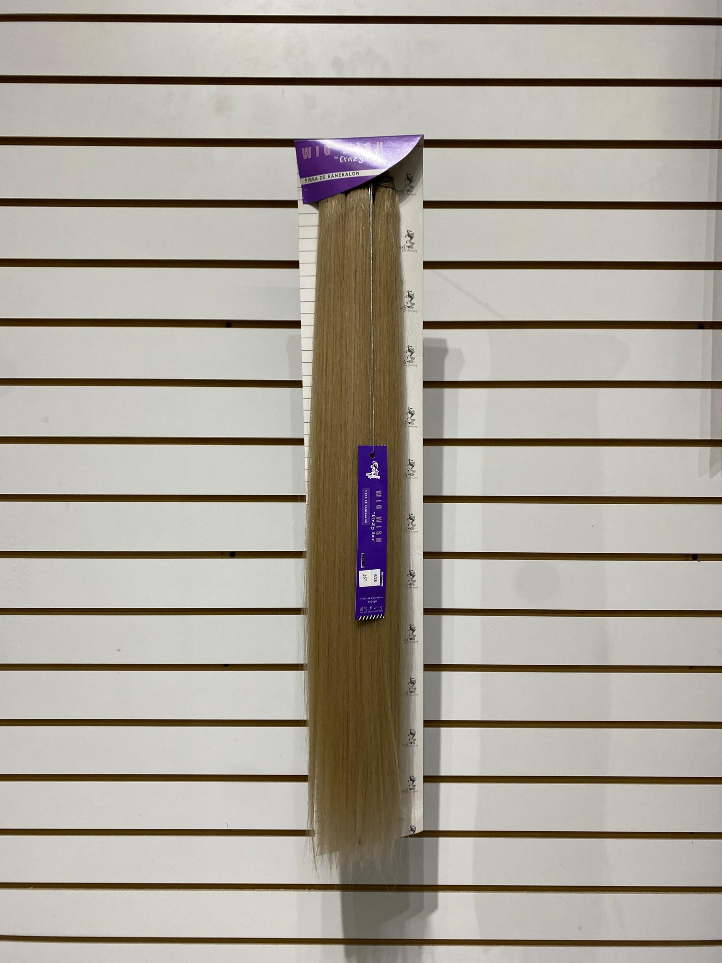 Wig Wish Extensión Straight 30" - Extensión de Fibra Premium de Kanekalon de 30 Pulgadas