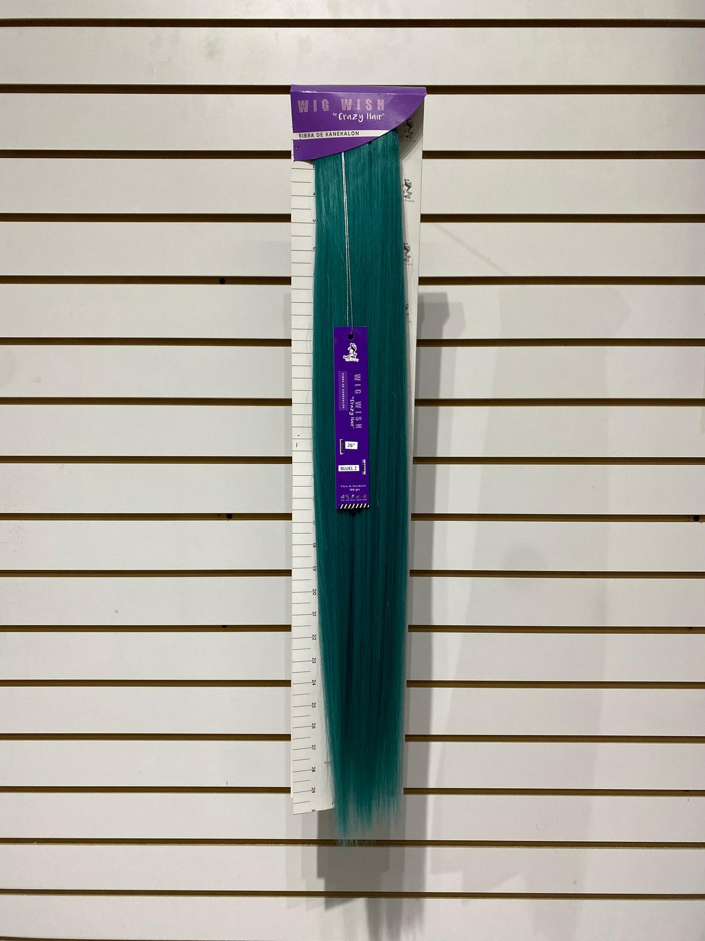Wig Wish Extensión Straight 30" - Extensión de Fibra Premium de Kanekalon de 30 Pulgadas