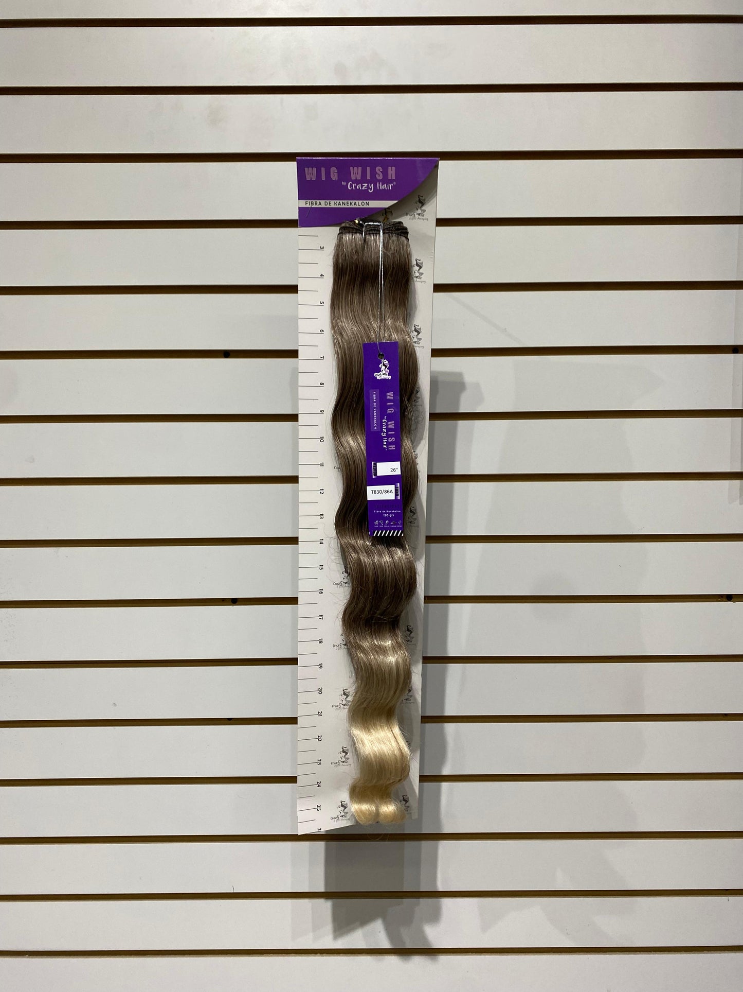 Wig Wish Extensión Body 30" - Extensión de Fibra Premium de Kanekalon de 30 Pulgadas