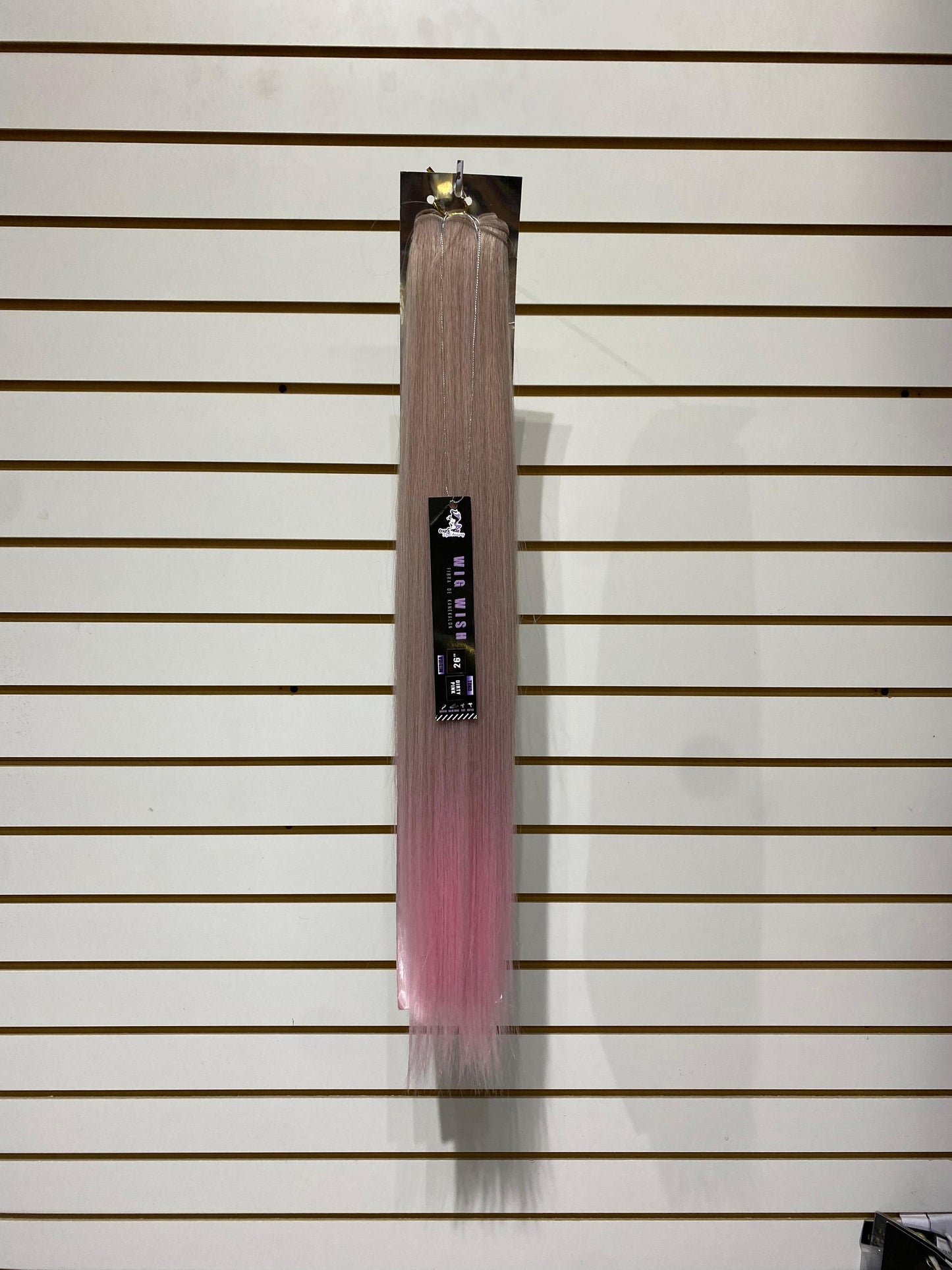 Wig Wish Extensión Straight 30" - Extensión de Fibra Premium de Kanekalon de 30 Pulgadas
