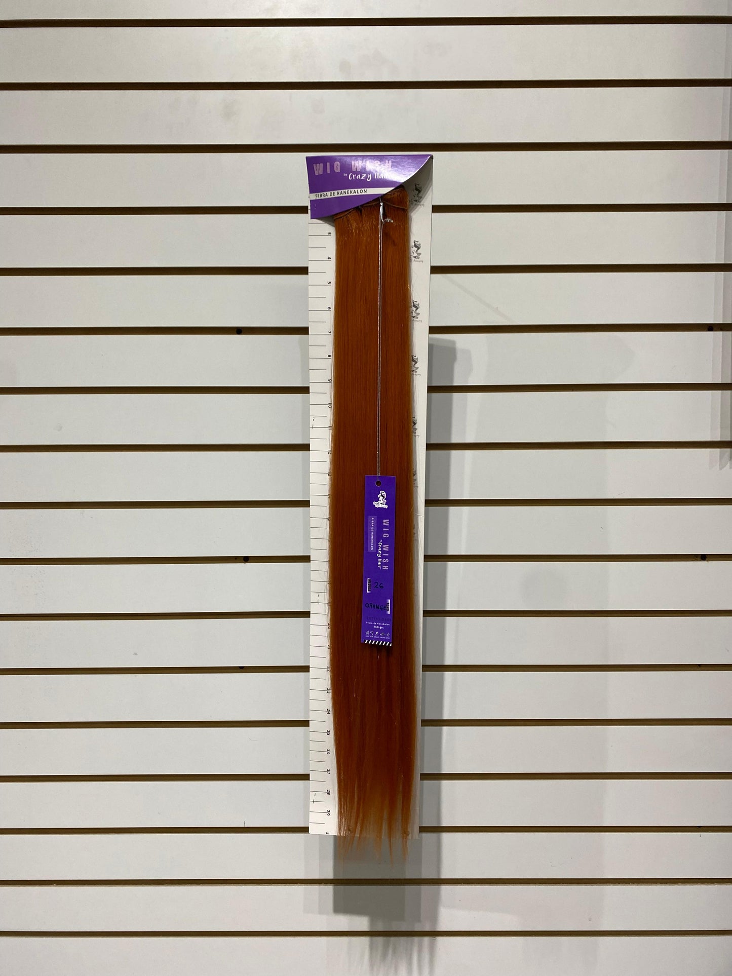 Wig Wish Extensión Straight 30" - Extensión de Fibra Premium de Kanekalon de 30 Pulgadas