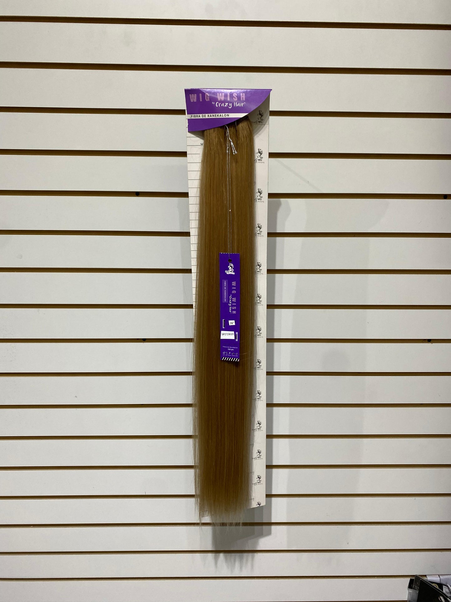 Wig Wish Extensión Straight 30" - Extensión de Fibra Premium de Kanekalon de 30 Pulgadas