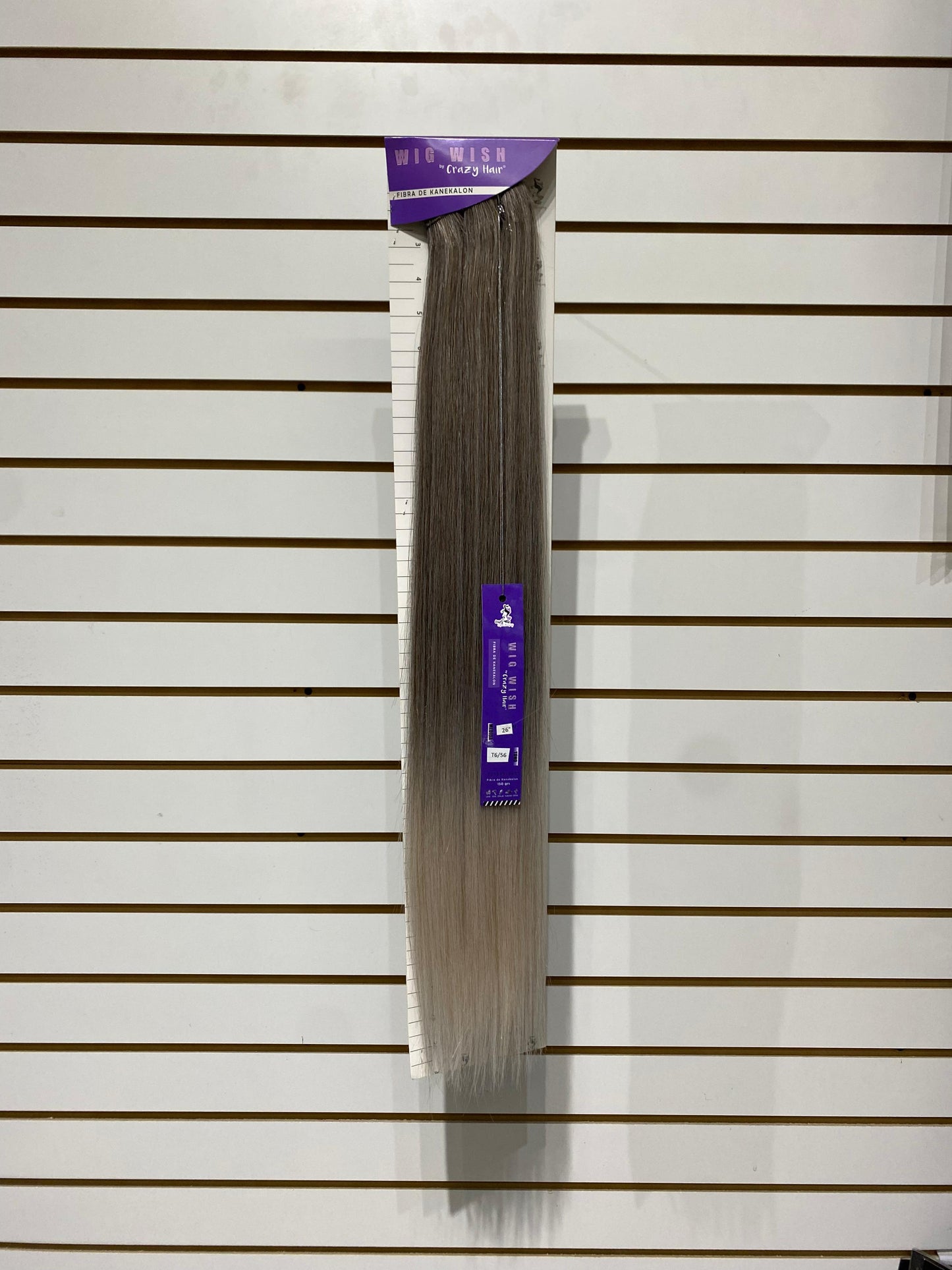 Wig Wish Extensión Straight 30" - Extensión de Fibra Premium de Kanekalon de 30 Pulgadas