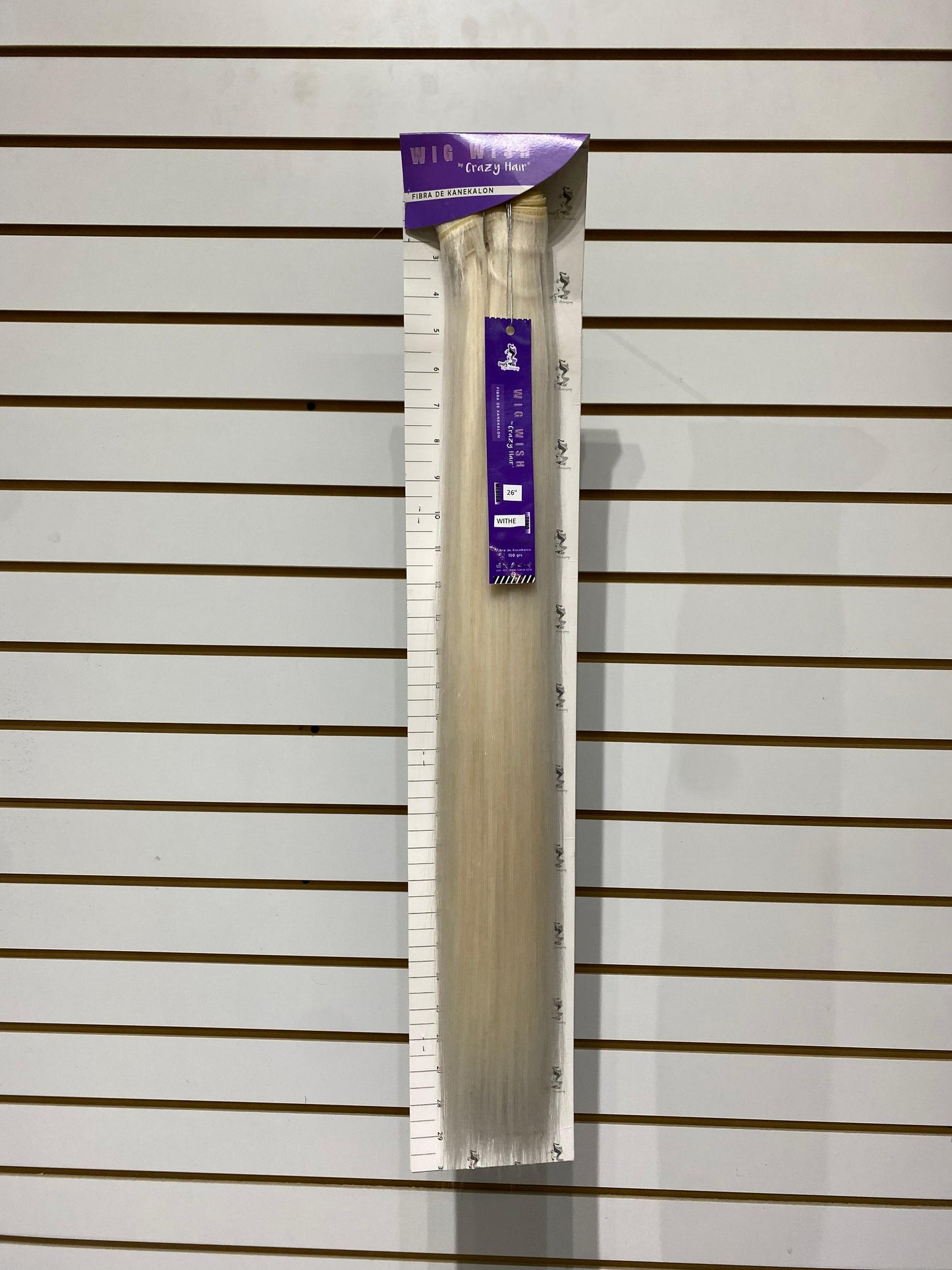 Wig Wish Extensión Straight 34" - Extensión de Fibra Premium de Kanekalon de 34 Pulgadas