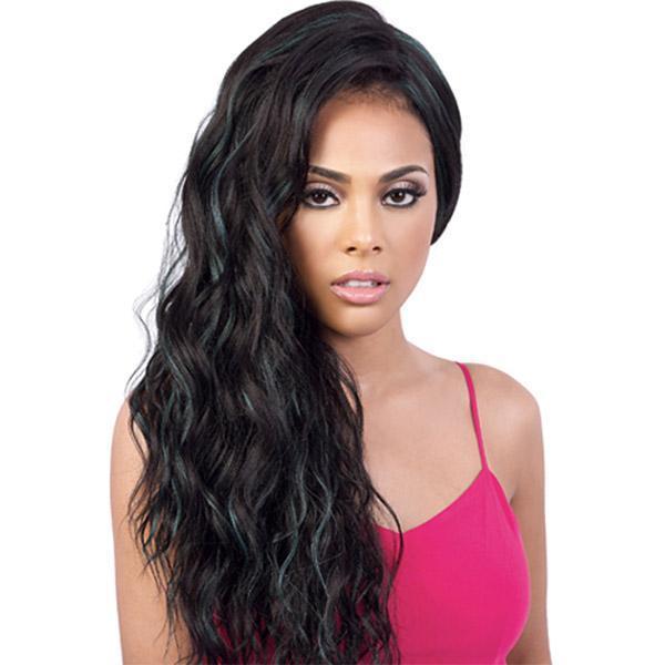 SHE - Peluca Lace Front, Silk Swiss Lace, 13x4 Lace