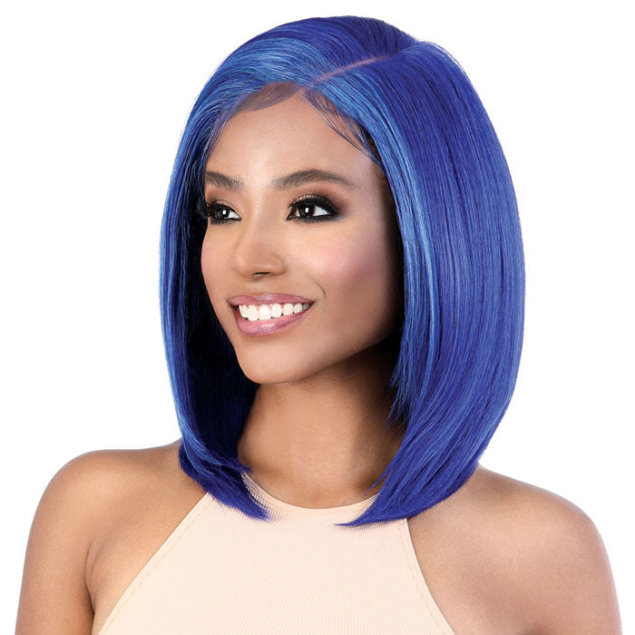 BLUE - Peluca HD Lace Front, Lace 13x7