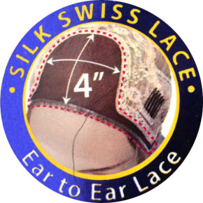 LUPITA - Peluca Lace Front, Silk Swiss Lace, 4x4 Lace