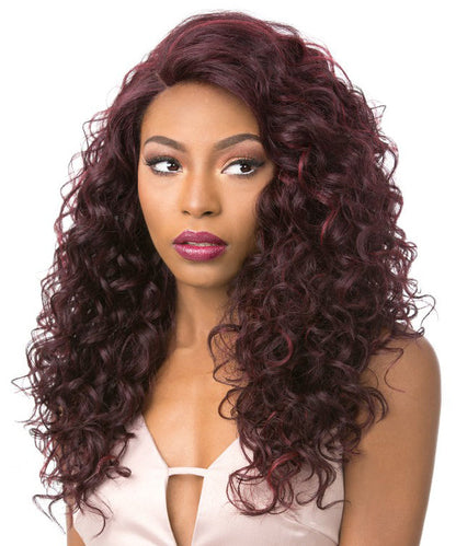 AGITA - Peluca Cabello Humano Mix, HD Lace Front