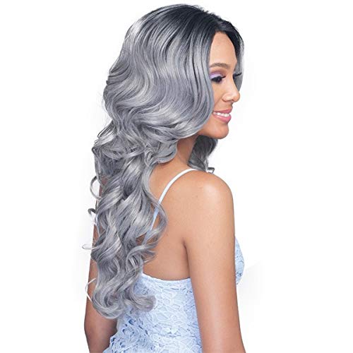 Kiliah - Peluca Cabello Humano Mix, HD Lace Front, 360 Lace