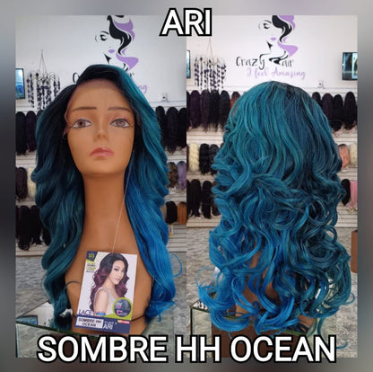 ARI - Peluca Lace Front, C-Part, Top Part