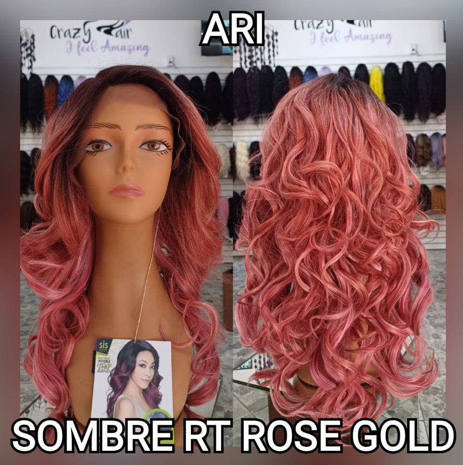ARI - Peluca Lace Front, C-Part, Top Part