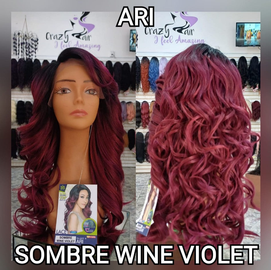 ARI - Peluca Lace Front, C-Part, Top Part