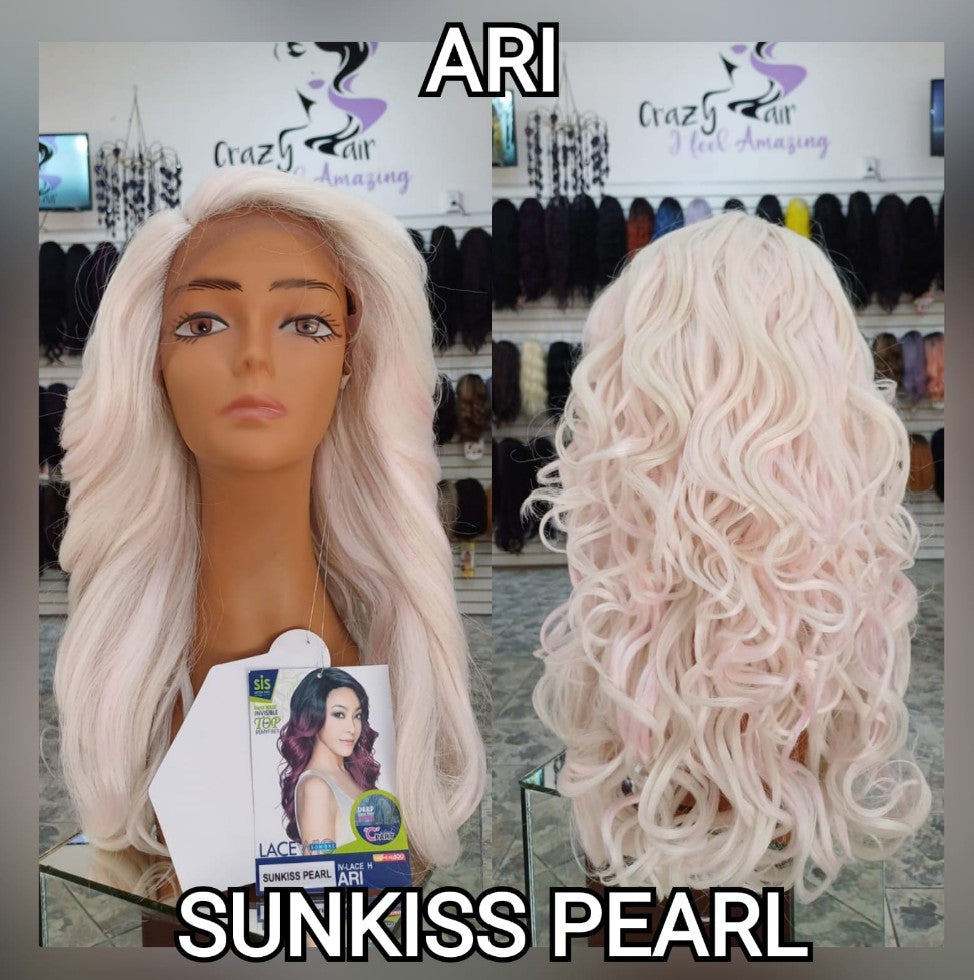 ARI - Peluca Lace Front, C-Part, Top Part