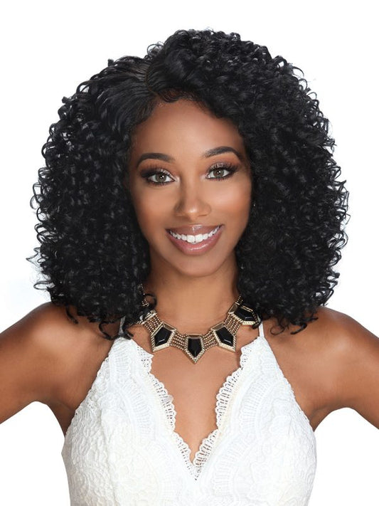 MYSTY - Peluca HD Lace Front, Deep & Wide