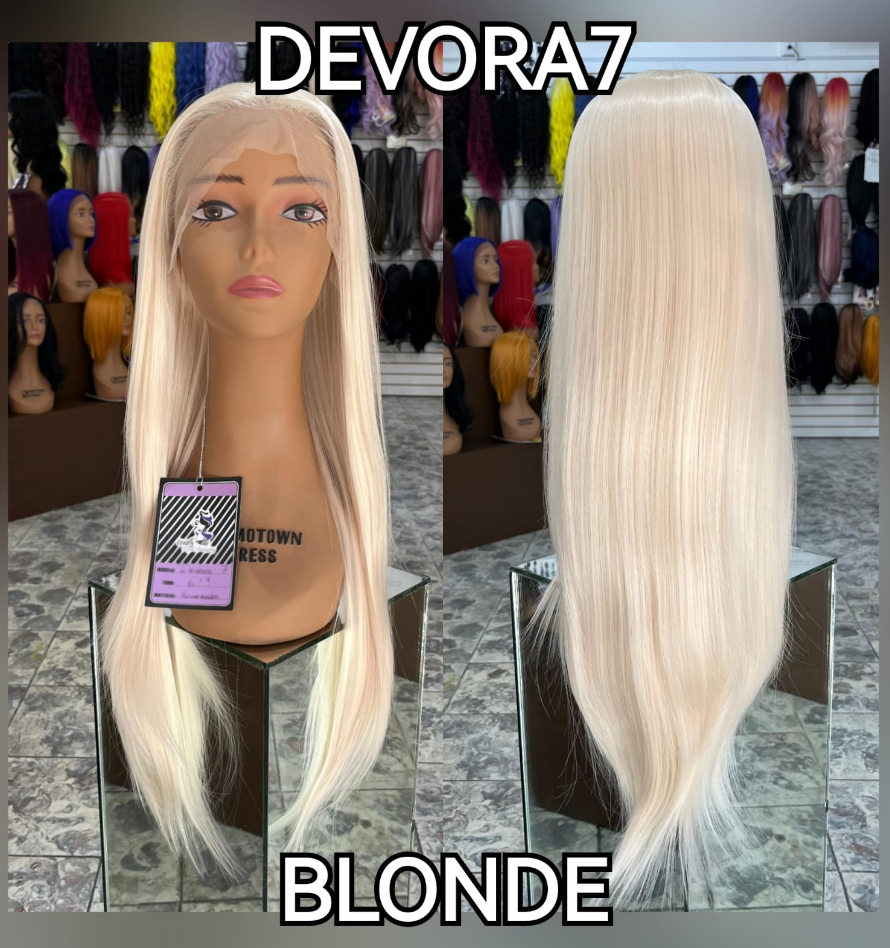 Devora7 -  Peluca HD Lace Front, Lace 13x4