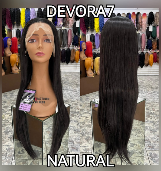 Devora7 -  Peluca HD Lace Front, Lace 13x4