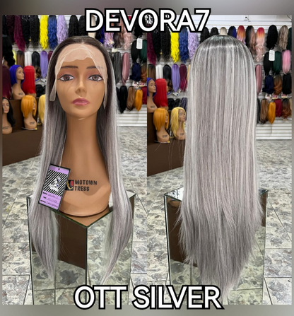 Devora7 -  Peluca HD Lace Front, Lace 13x4