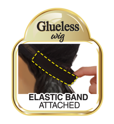 ELENA - Peluca con Deep & Wide Part, Glueless