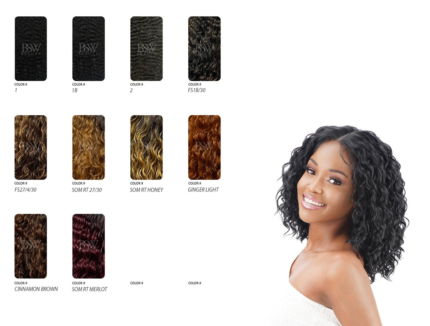 ADLEY - Peluca HD Lace Front