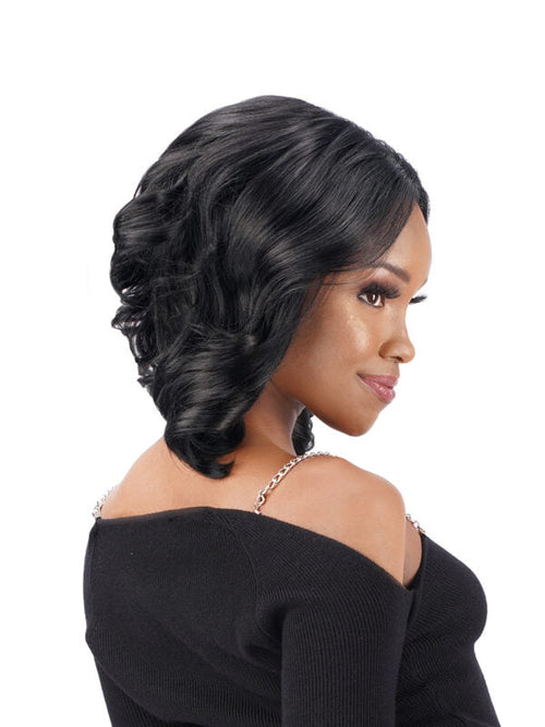 ABENA - Peluca HD Lace Front, Estilo Bob