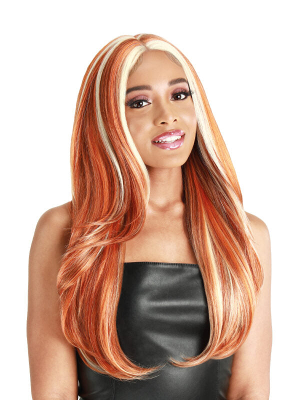 DUA - Peluca HD Lace Front, Center Part