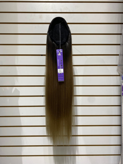 WIG WISH STRAIGHT M-012 - Ponytail Drawstring/Cordón