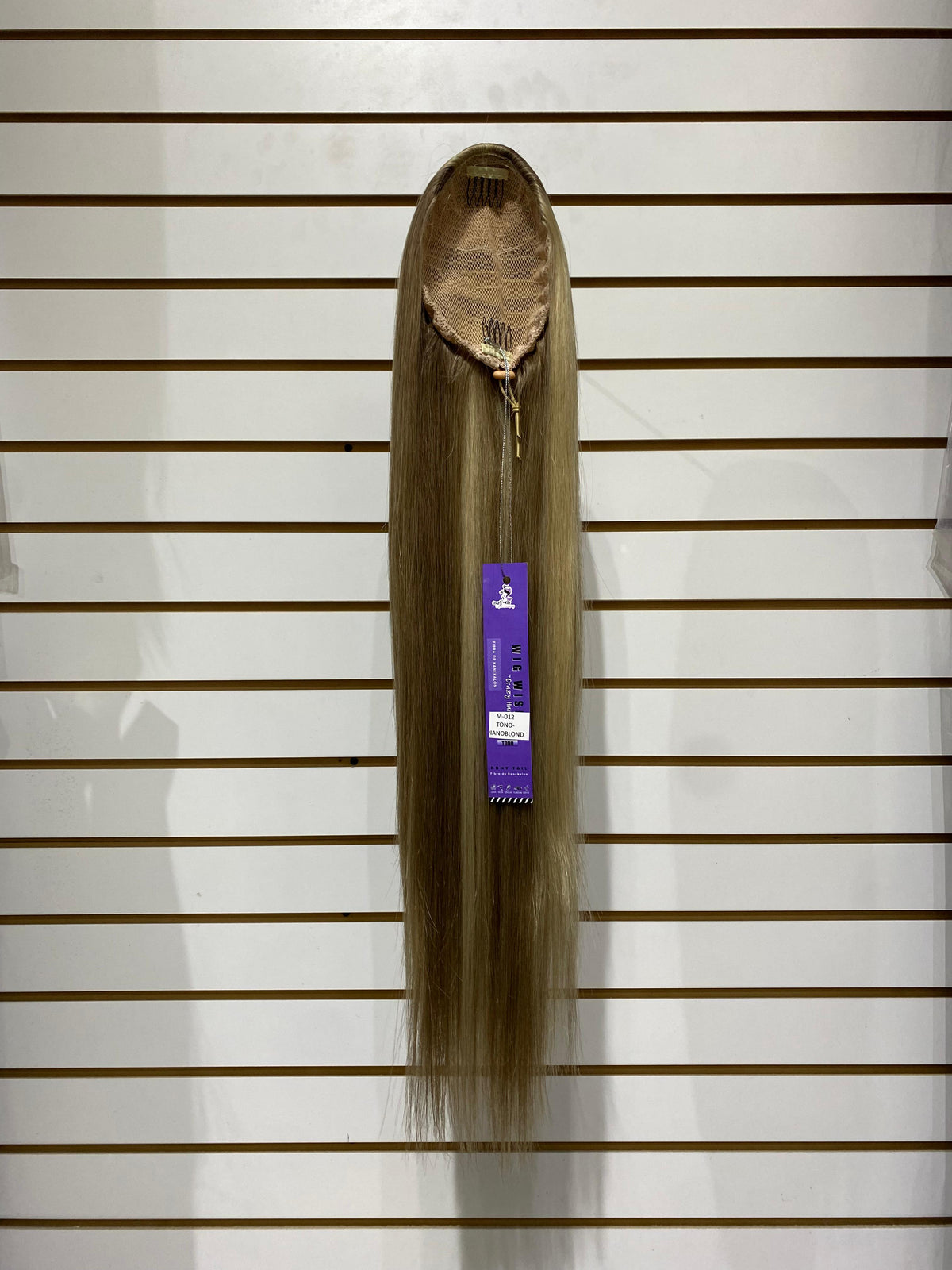 WIG WISH STRAIGHT M-012 - Ponytail Drawstring/Cordón