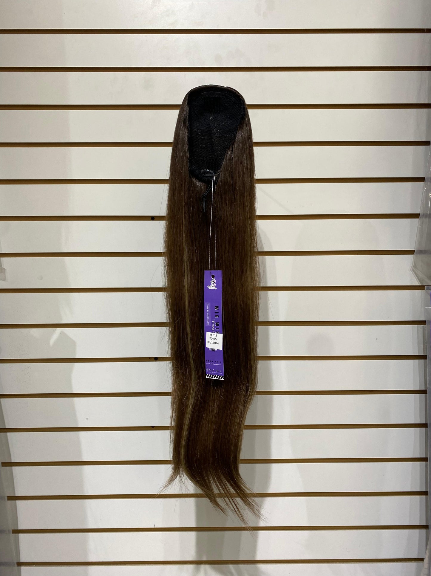 WIG WISH STRAIGHT M-012 - Ponytail Drawstring/Cordón