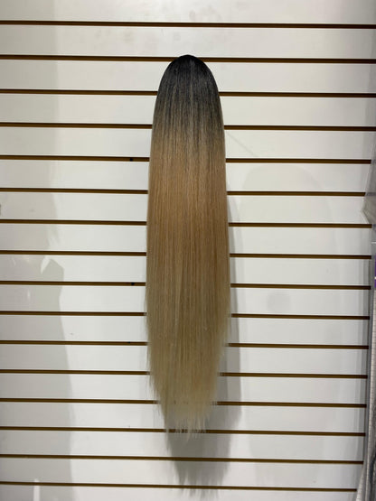 WIG WISH STRAIGHT M-012 - Ponytail Drawstring/Cordón
