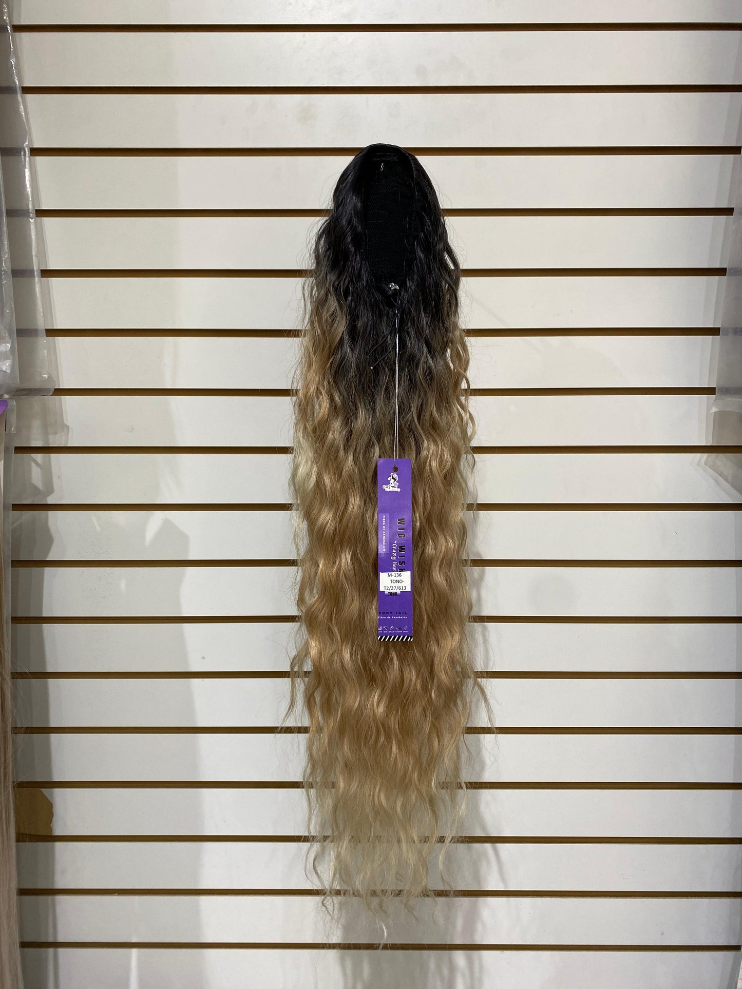 WIG WISH  BODY M-136 - Ponytail Drawstring/Cordón