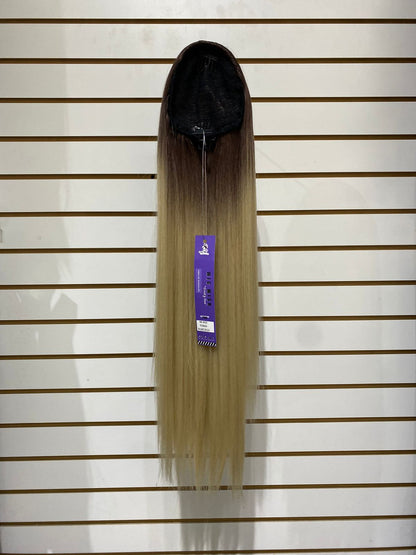 WIG WISH STRAIGHT M-012 - Ponytail Drawstring/Cordón