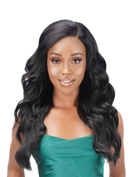 MARI - Peluca Cabello Humano Mix, HD Lace Front, Lace Precortado, Glueless