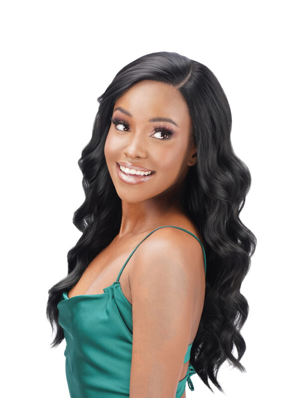 MARI - Peluca Cabello Humano Mix, HD Lace Front, Lace Precortado, Glueless