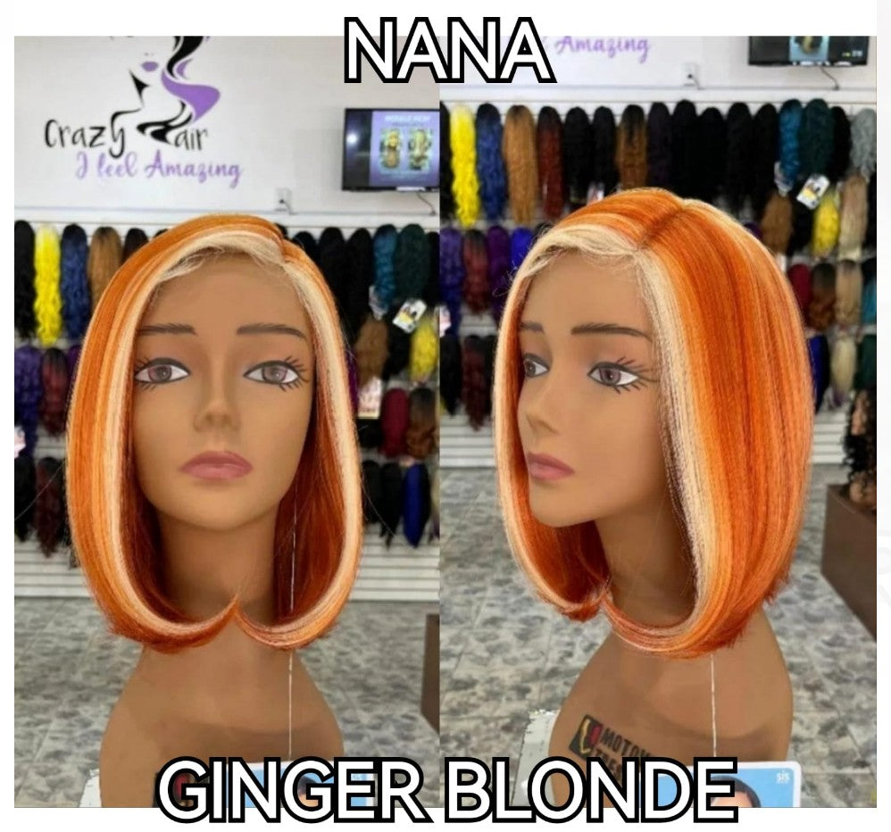 NANA - Peluca HD Lace Part, Glueless
