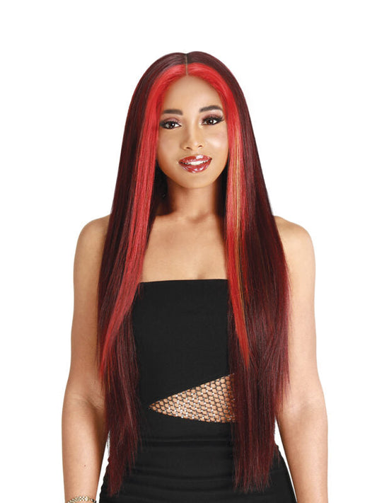 NAS - Peluca Cabello Humano Mix, HD Lace Front, Glueless