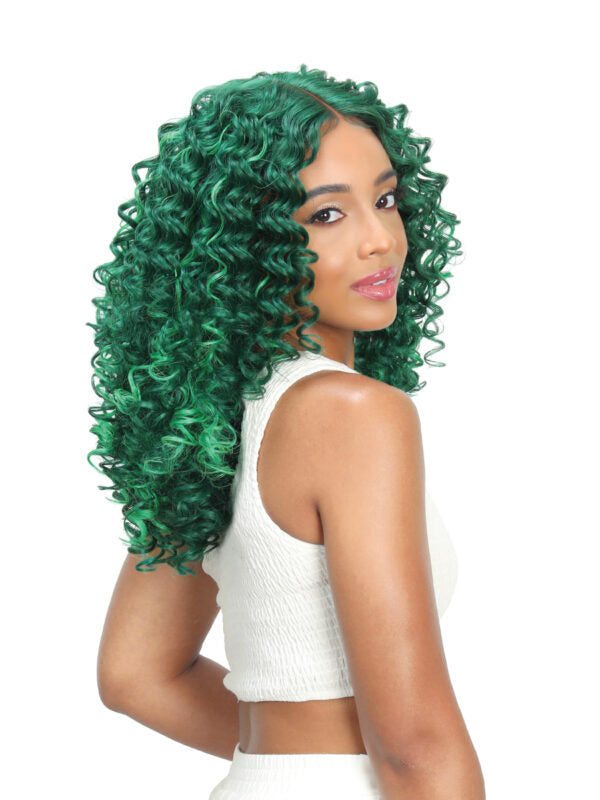 QUINN - Peluca Cabello Humano Mix, HD Lace Front, 4.5" Lace Part, Glueless
