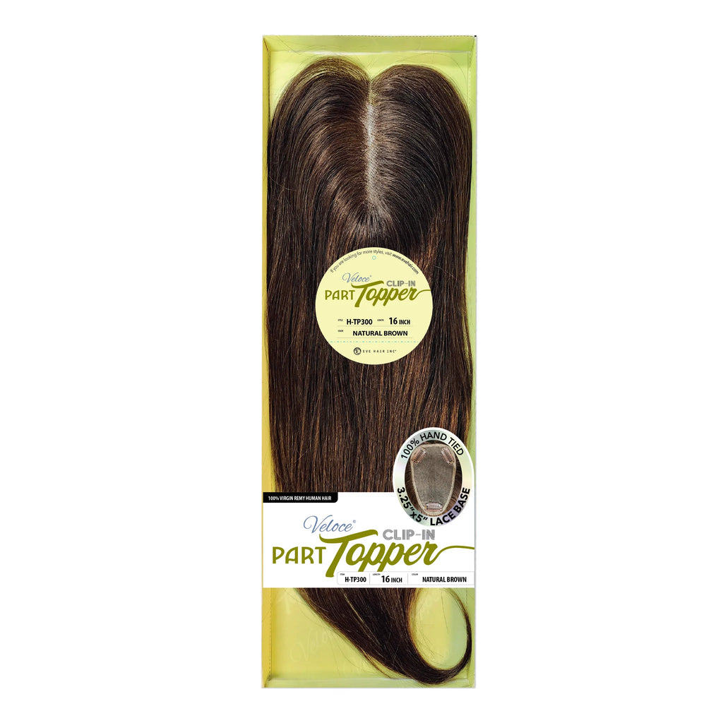 H-TP302 - Topper 100% Cabello Humano, Lace 3.25x3.25, 16 Pulgadas