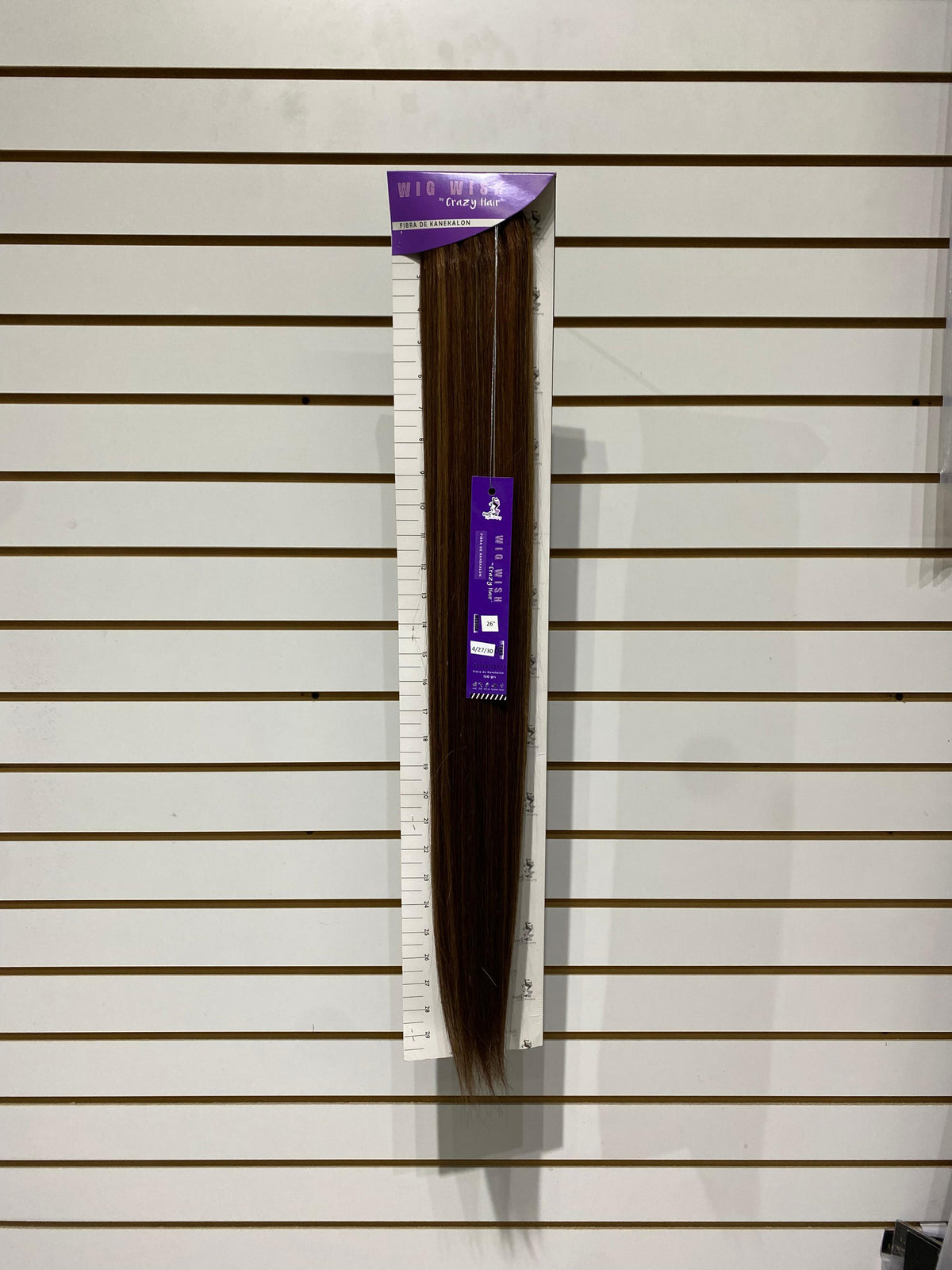 Wig Wish Extensión Straight 26"  - Extensión de Fibra Premium de Kanekalon de 26 Pulgadas