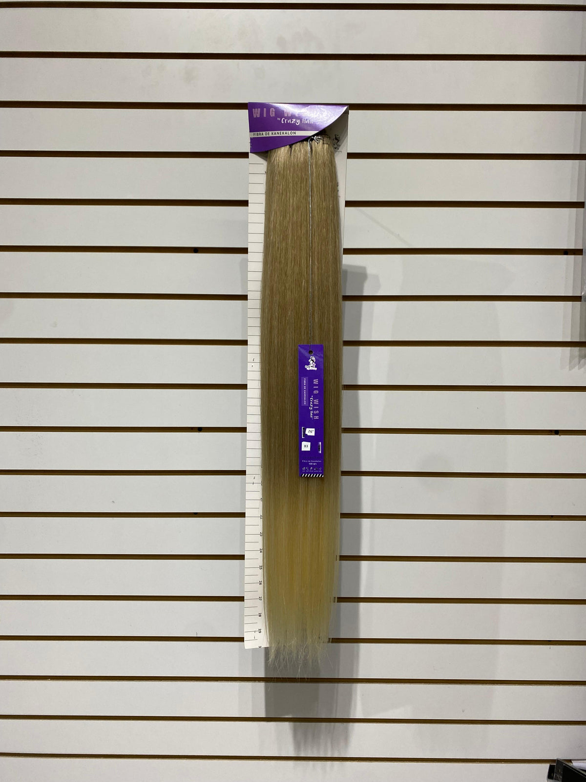 Wig Wish Extensión Straight 34"  - Extensión de Fibra Premium de Kanekalon de 34 Pulgadas