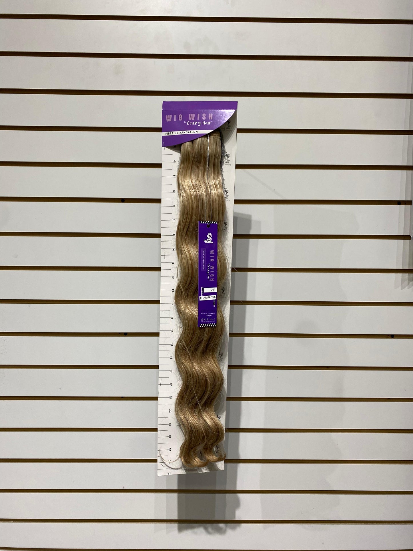 Wig Wish Extensión Body 30"  - Extensión de Fibra Premium de Kanekalon de 30 Pulgadas