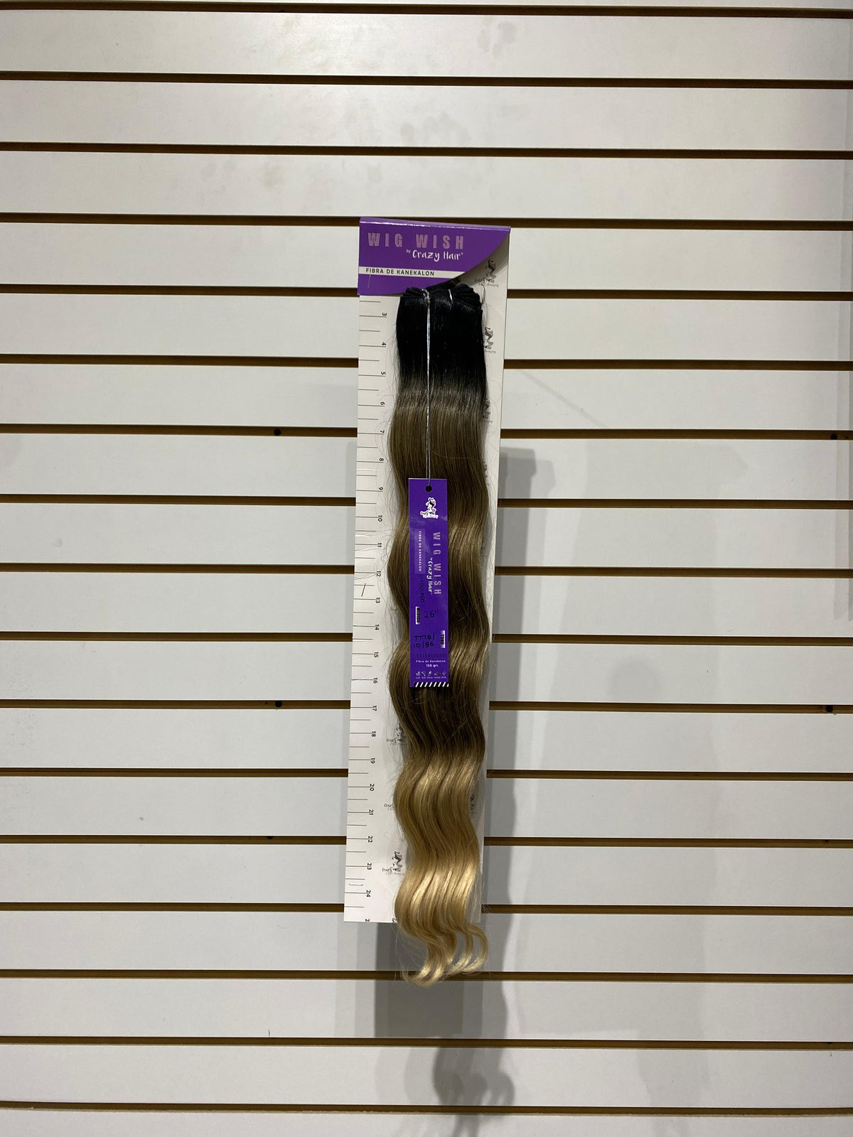 Wig Wish Extensión Body 30"  - Extensión de Fibra Premium de Kanekalon de 30 Pulgadas