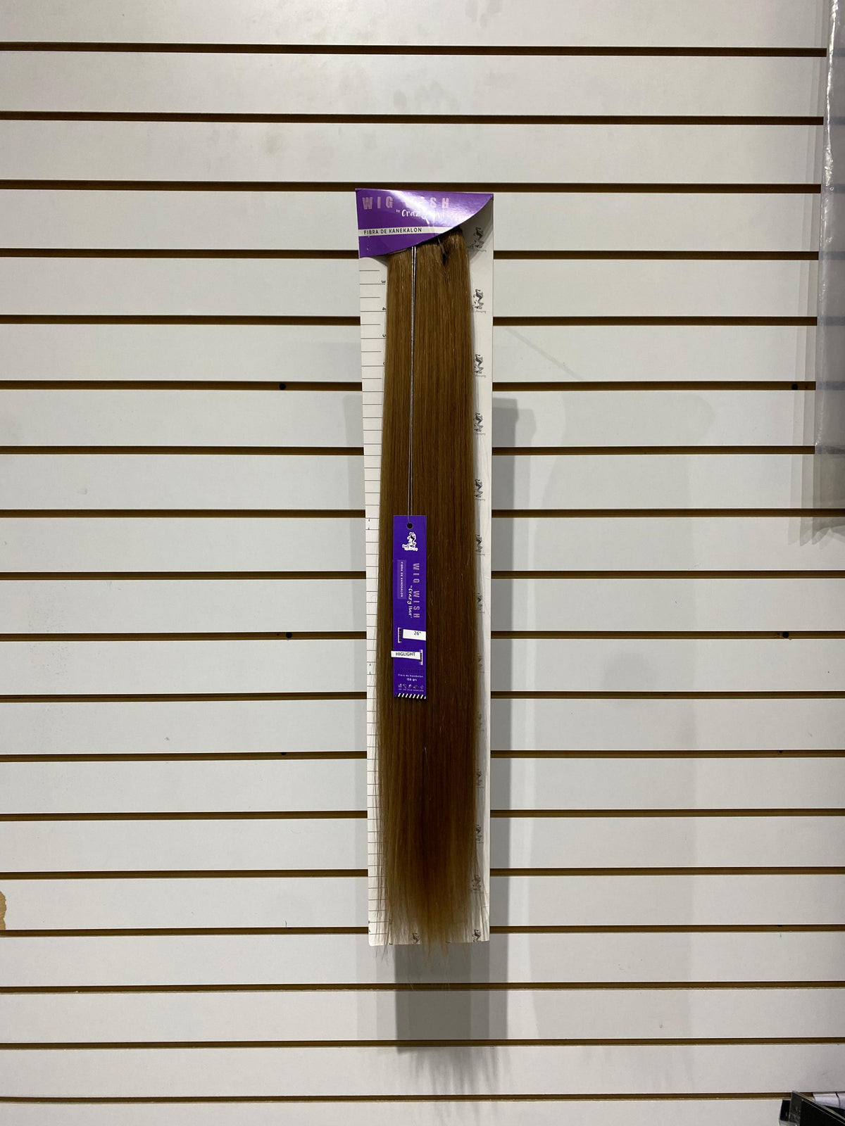 Wig Wish Extensión Straight 30"  - Extensión de Fibra Premium de Kanekalon de 30 Pulgadas