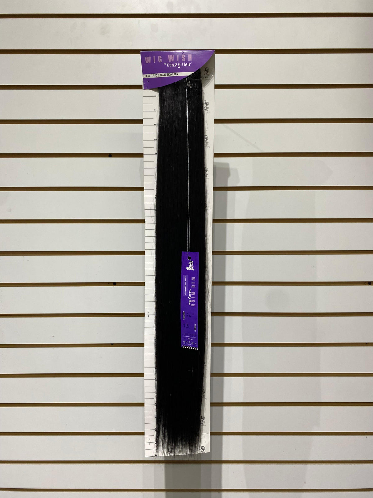 Wig Wish Extensión Straight 30"  - Extensión de Fibra Premium de Kanekalon de 30 Pulgadas