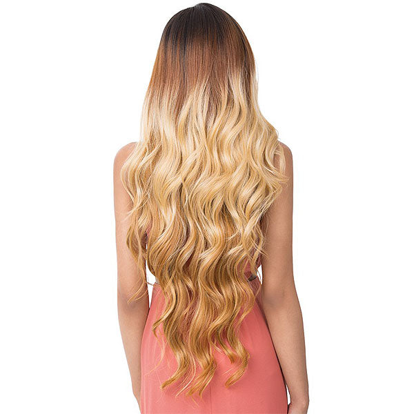 ADIRA- Peluca Cabello Humano Mix, HD Lace Front, Full Lace 360 Lace
