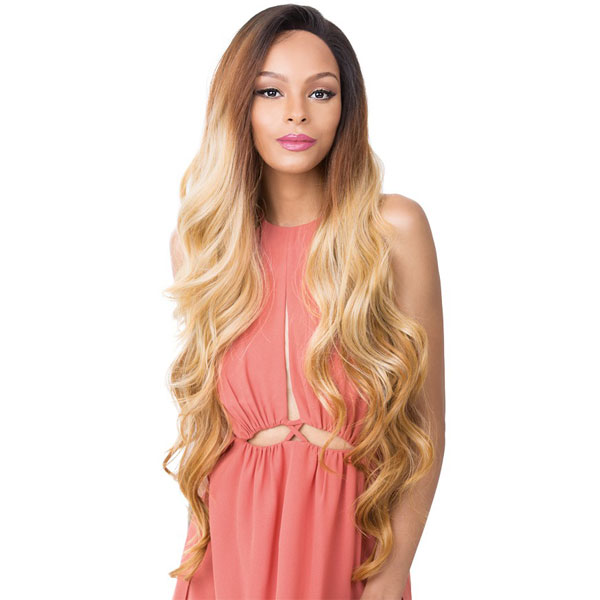 ADIRA- Peluca Cabello Humano Mix, HD Lace Front, Full Lace 360 Lace