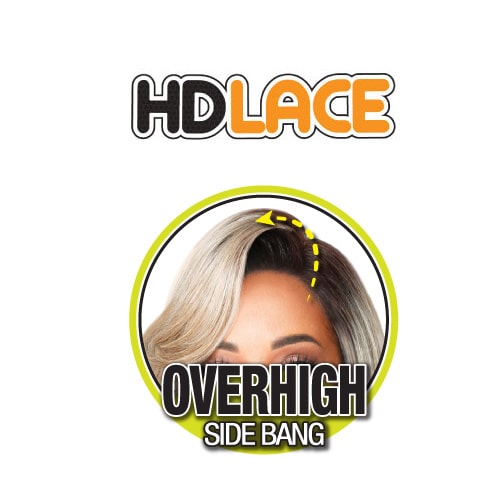 WOODY - Peluca HD Lace Front, Over High Side Band